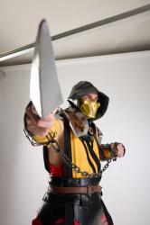 Yelvik Scorpion Cosplay Action Pose